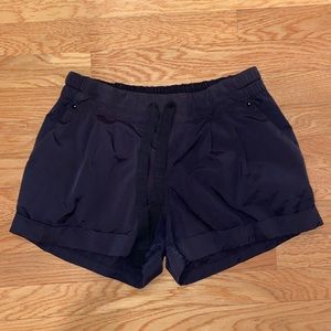 Black lulu lemon shorts
